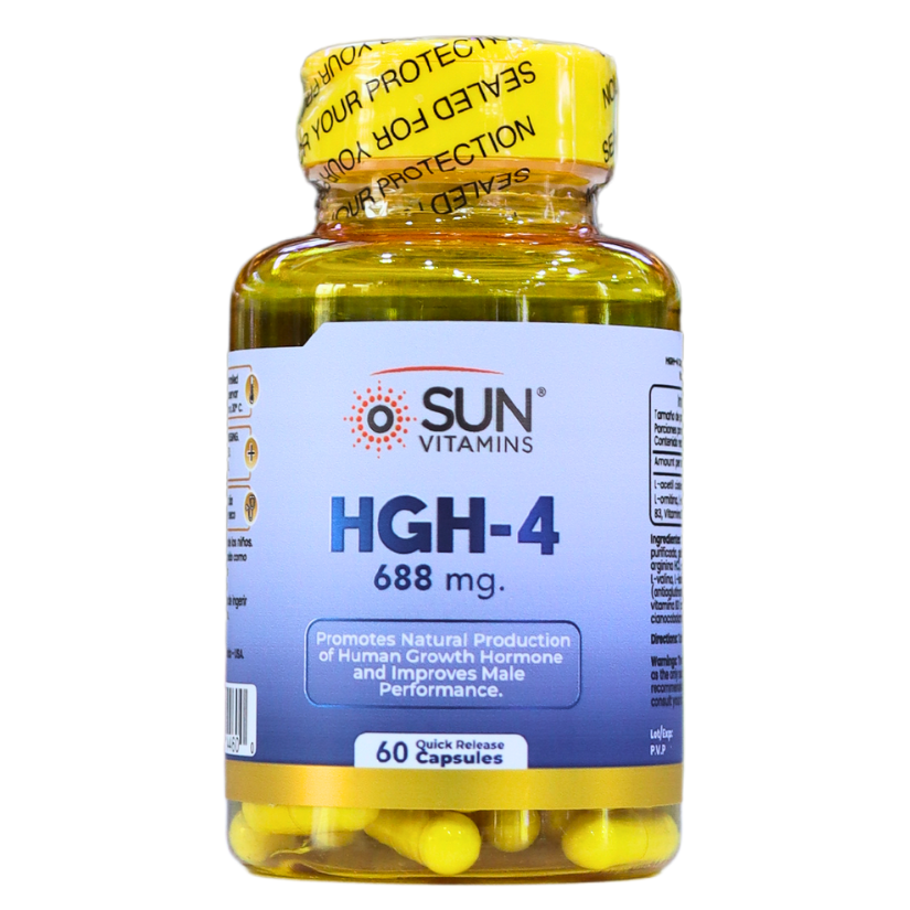 HGH-4 688MG (60 CAPSULAS) – SUN VITAMINS