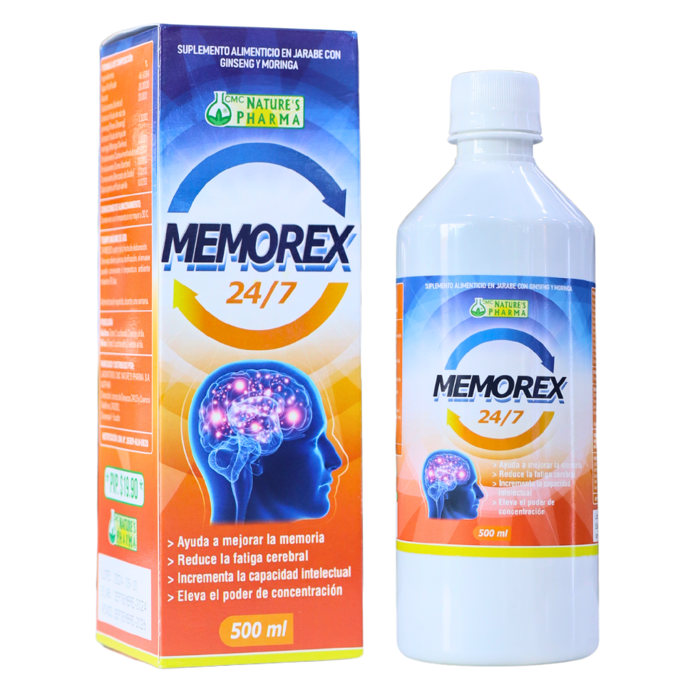 MEMOREX 24/7 500 ML – NATURES PHARMA