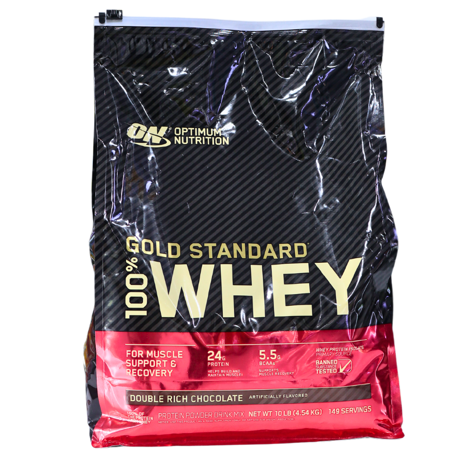 100% WHEY PROTEIN GOLD STANDARD 10 LB CHOCOLATE – OPTIMUM NUTRITION