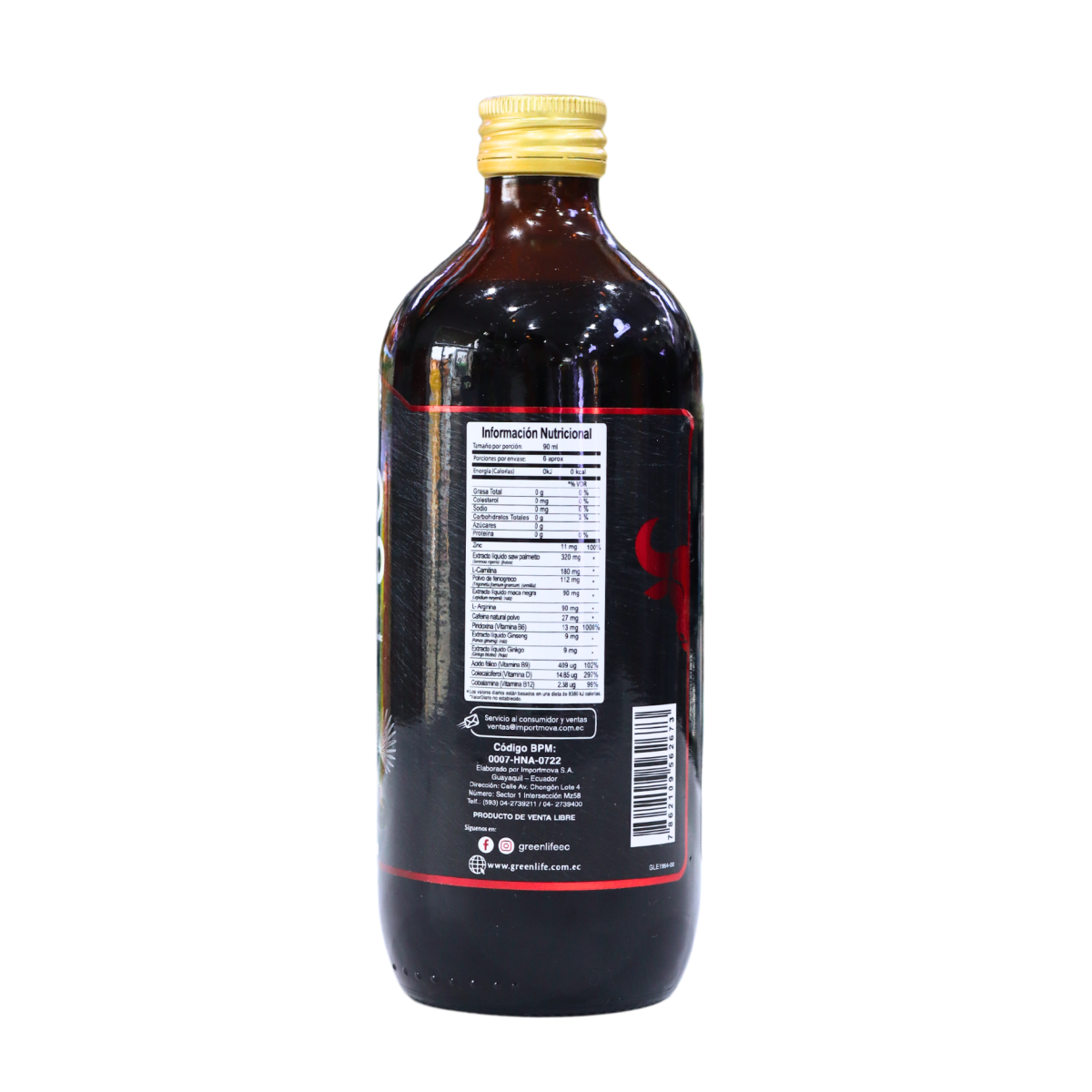 TORO NEGRO PROS 500 ML – GREEN LIFE - Imagen 2