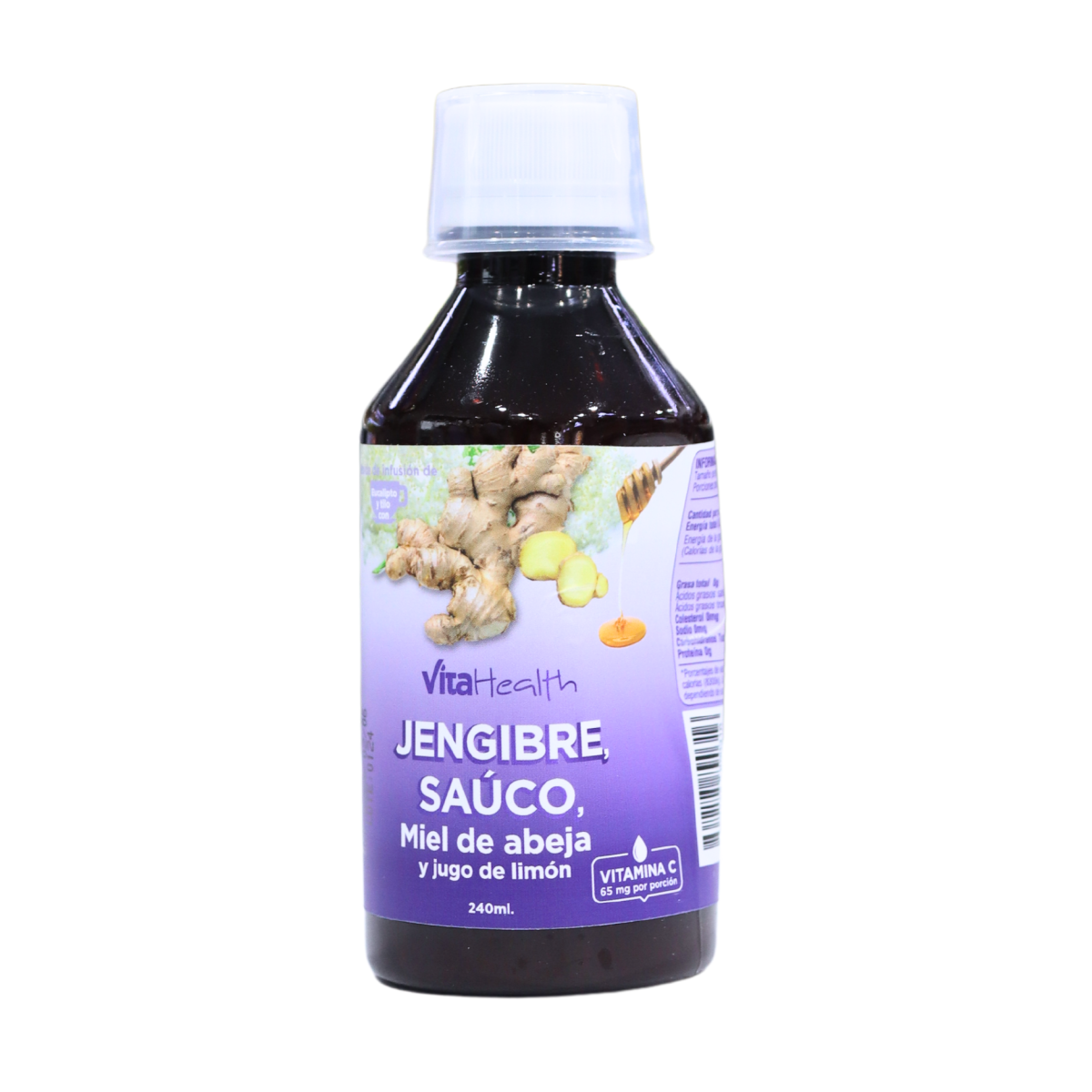 JENGIBRE SAÚCO 240 ML – VITAHEALTH - Imagen 2