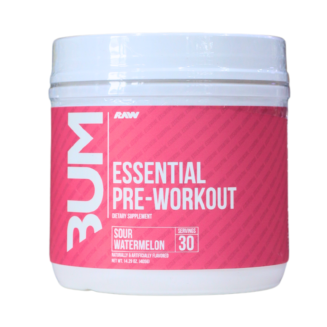 ESSENTIAL PRE-WORKOUT WATERMELON 420 GR – RAW