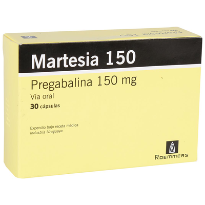 Martesia ( Pregabalina) 150mg ( unidad) - Imagen 2