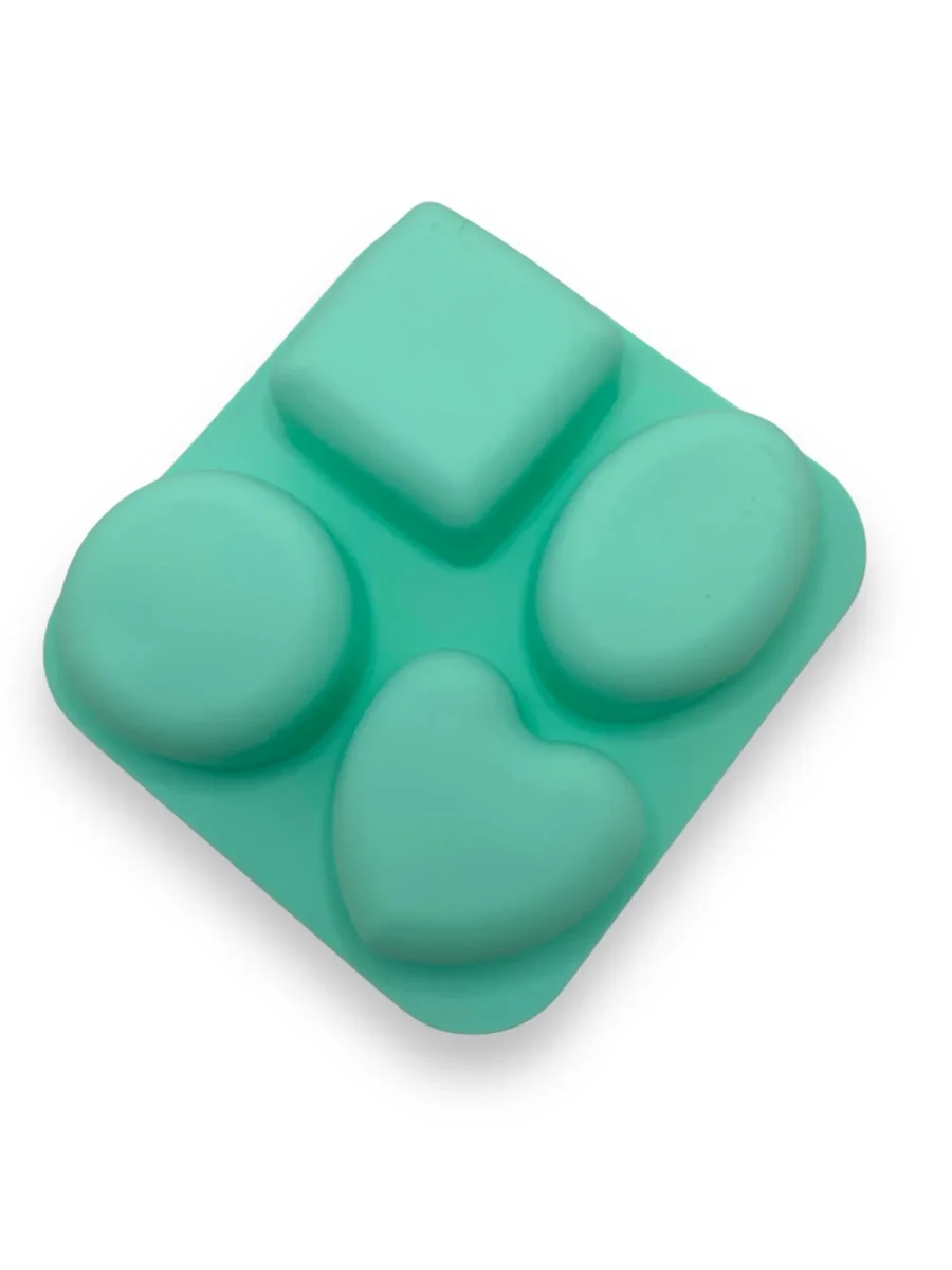 MOLDE VERDE 4 CORAZÓN, REDONDO, OVALADO, CUADARADO U12117 - Imagen 3