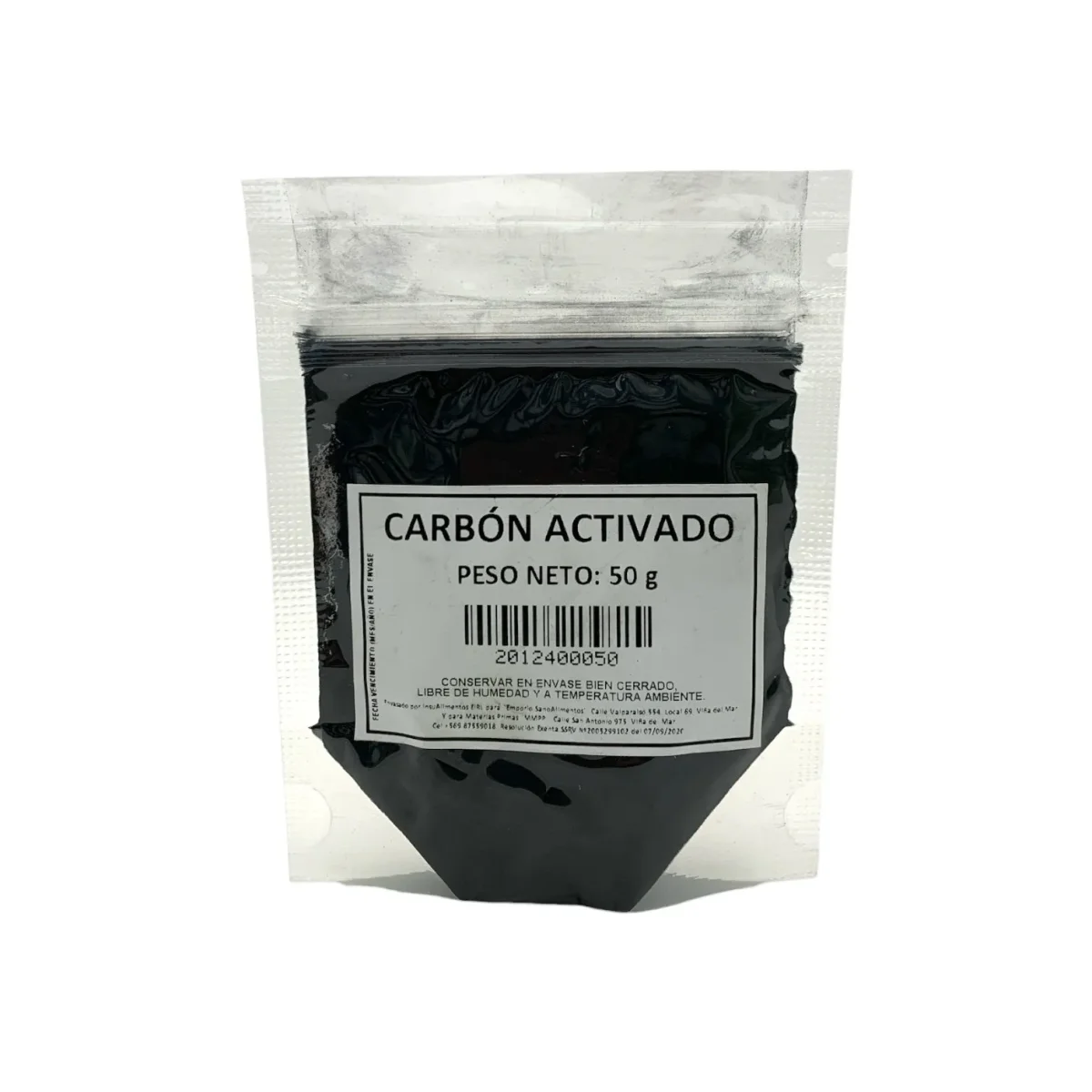 CARBÓN ACTIVADO – 50 g U11409 - Imagen 2
