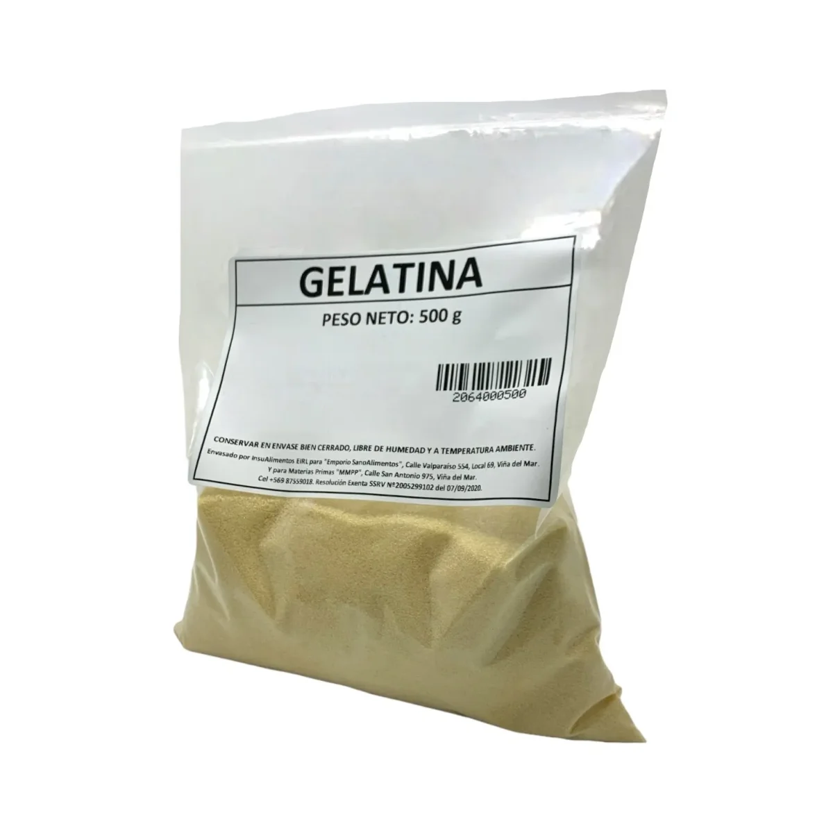 GELATINA 240 BLOOM – 500 g U11837