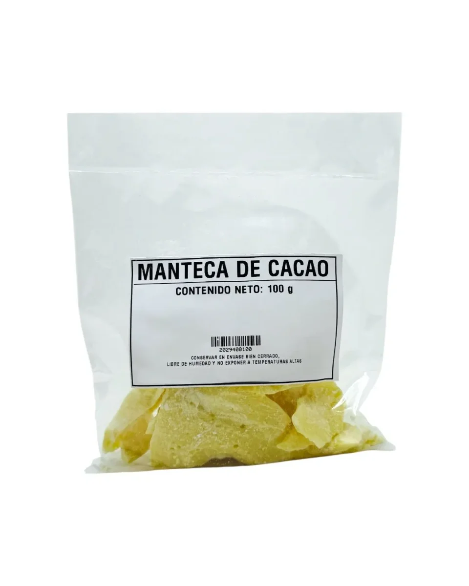 MANTECA DE CACAO – 100 g U12042