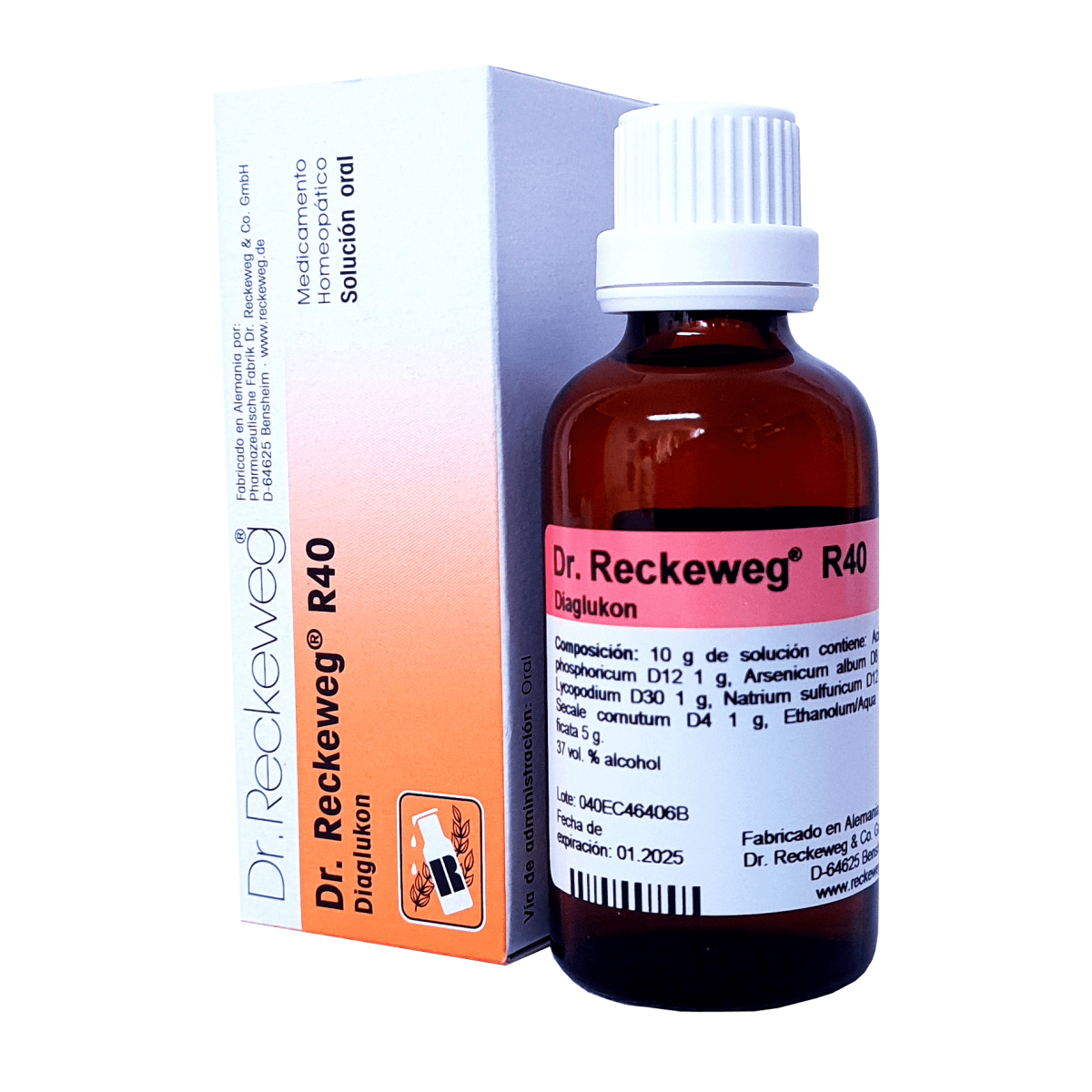 R40 DIAGLUKON – DR. RECKEWEG - Imagen 2